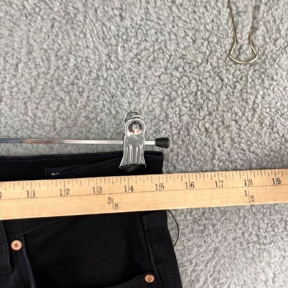 Aritzia Denim Forum Arlo High Rise Straight Size 29 28L Black wash Jeans NWOT - Picture 4 of 14